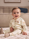 Neutral Autumn Print Sweatshirt and Leggings Baby Set (0mths-2yrs)