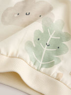 Neutral Autumn Print Sweatshirt and Leggings Baby Set (0mths-2yrs)
