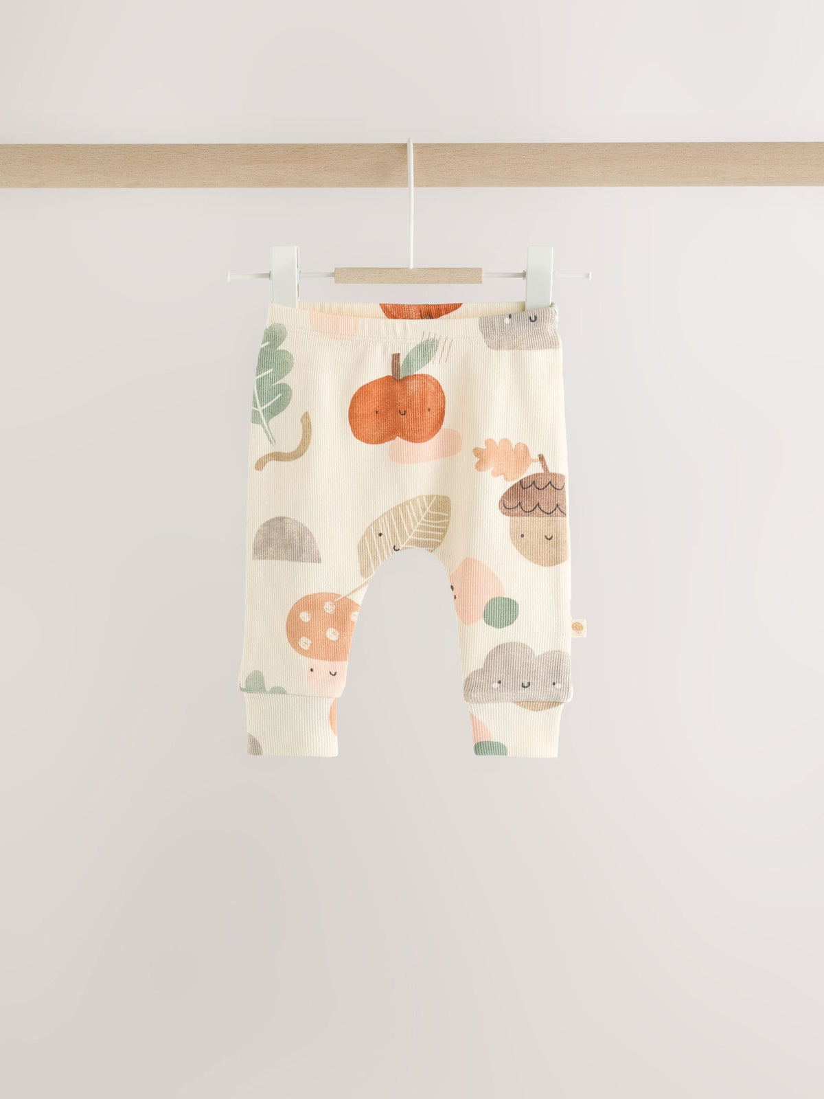 Neutral Autumn Print Sweatshirt and Leggings Baby Set (0mths-2yrs)