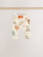 Neutral Autumn Print Sweatshirt and Leggings Baby Set (0mths-2yrs)