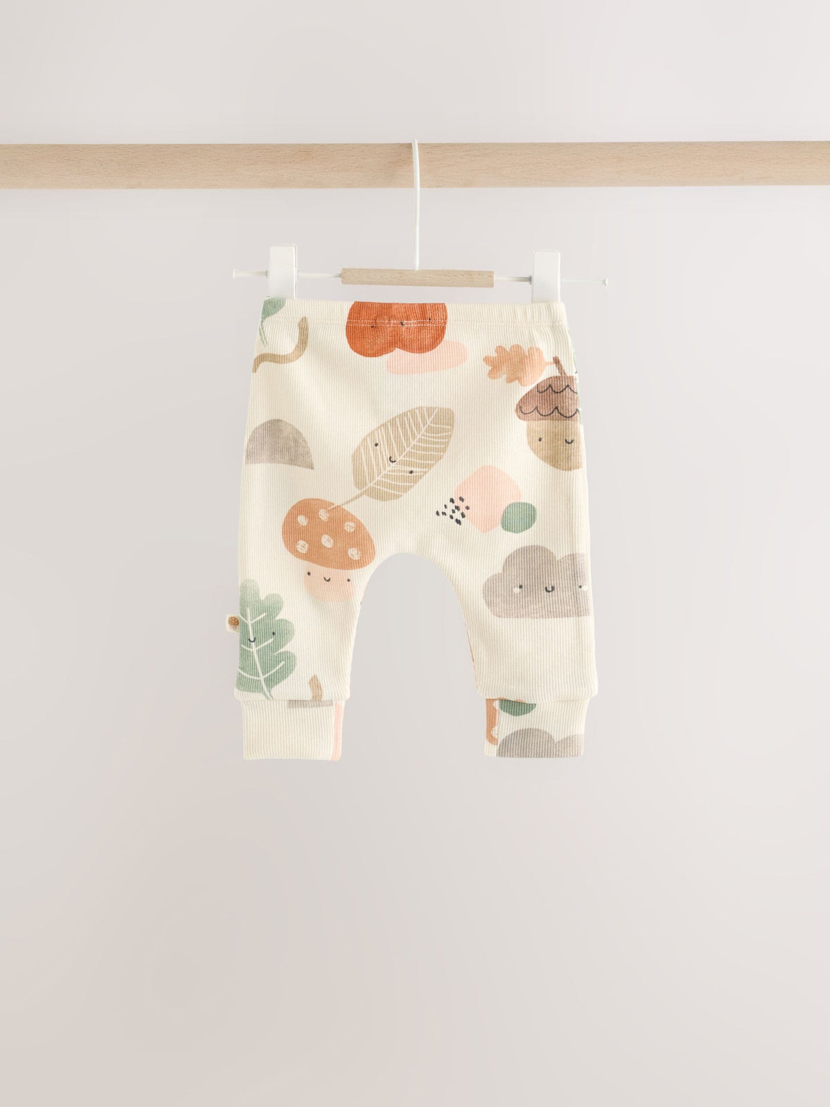 Neutral Autumn Print Sweatshirt and Leggings Baby Set (0mths-2yrs)