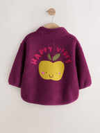 Purple Zip Up Fleece (3mths-7yrs)