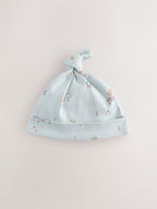 Lilac Fairy Mouse Tie Top Baby Hat 3 Pack (0-12mths)
