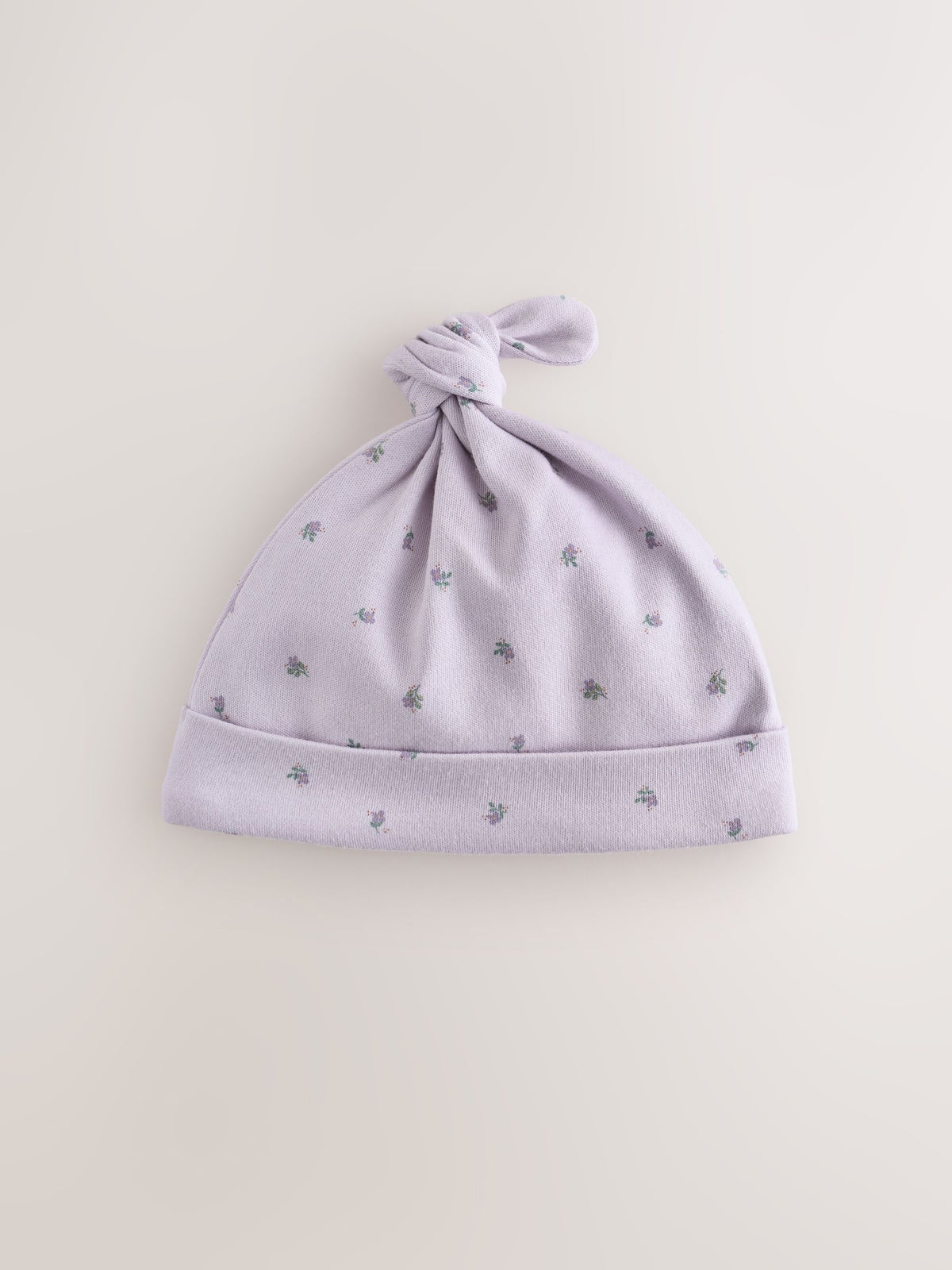Lilac Fairy Mouse Tie Top Baby Hat 3 Pack (0-12mths)