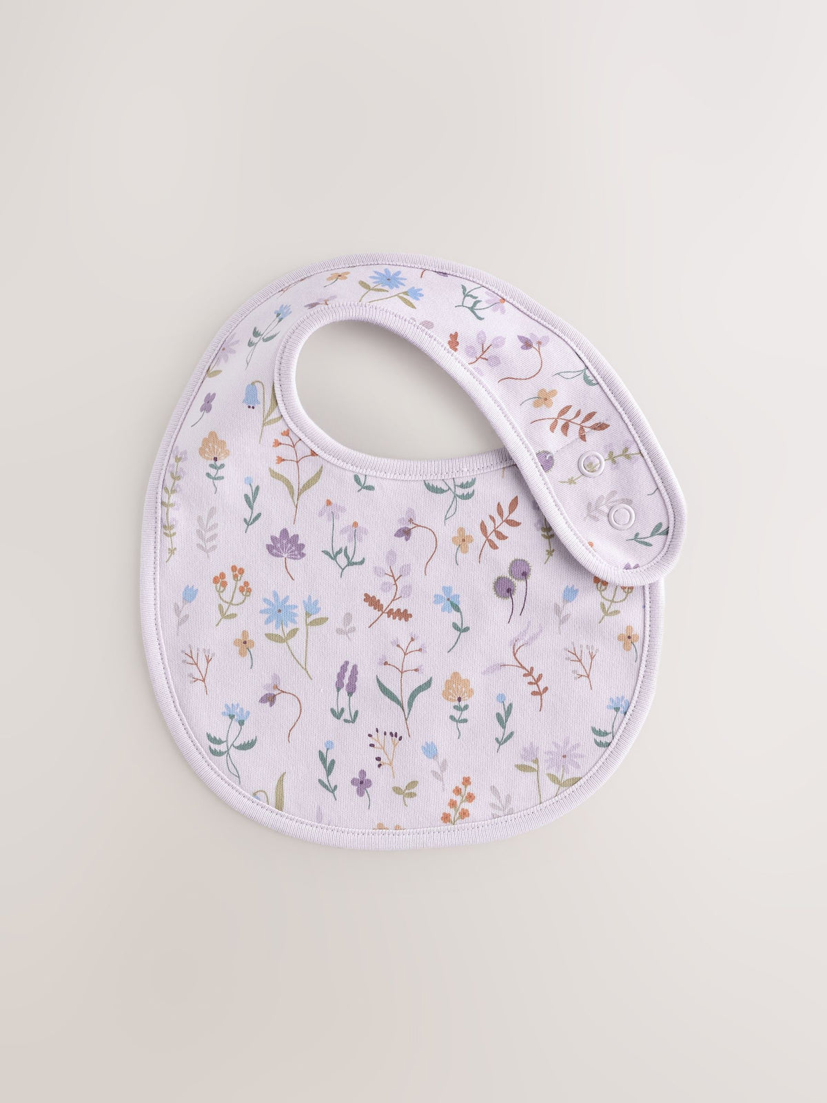 Lilac Fairy Mouse Baby Bibs 5 Pack