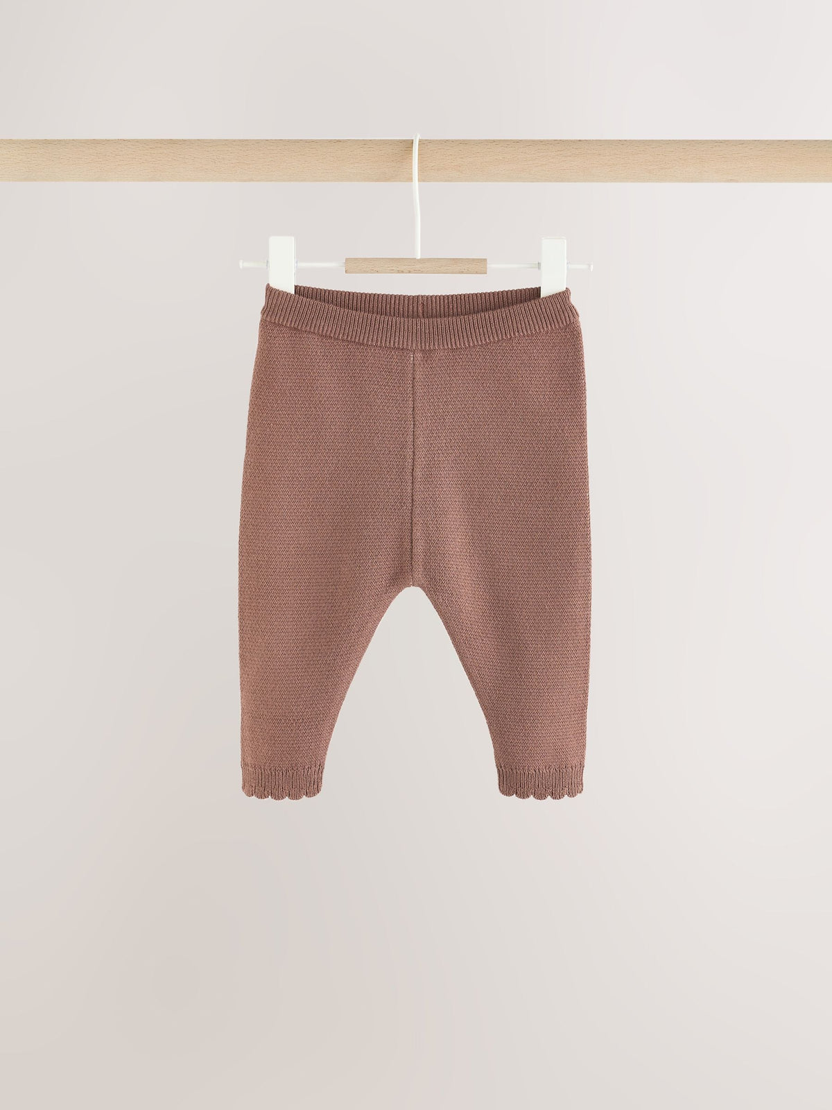 Chocolate Brown Fairisle Knitted Jumper and Legging Baby Set 2 Piece (0mths-2yrs)