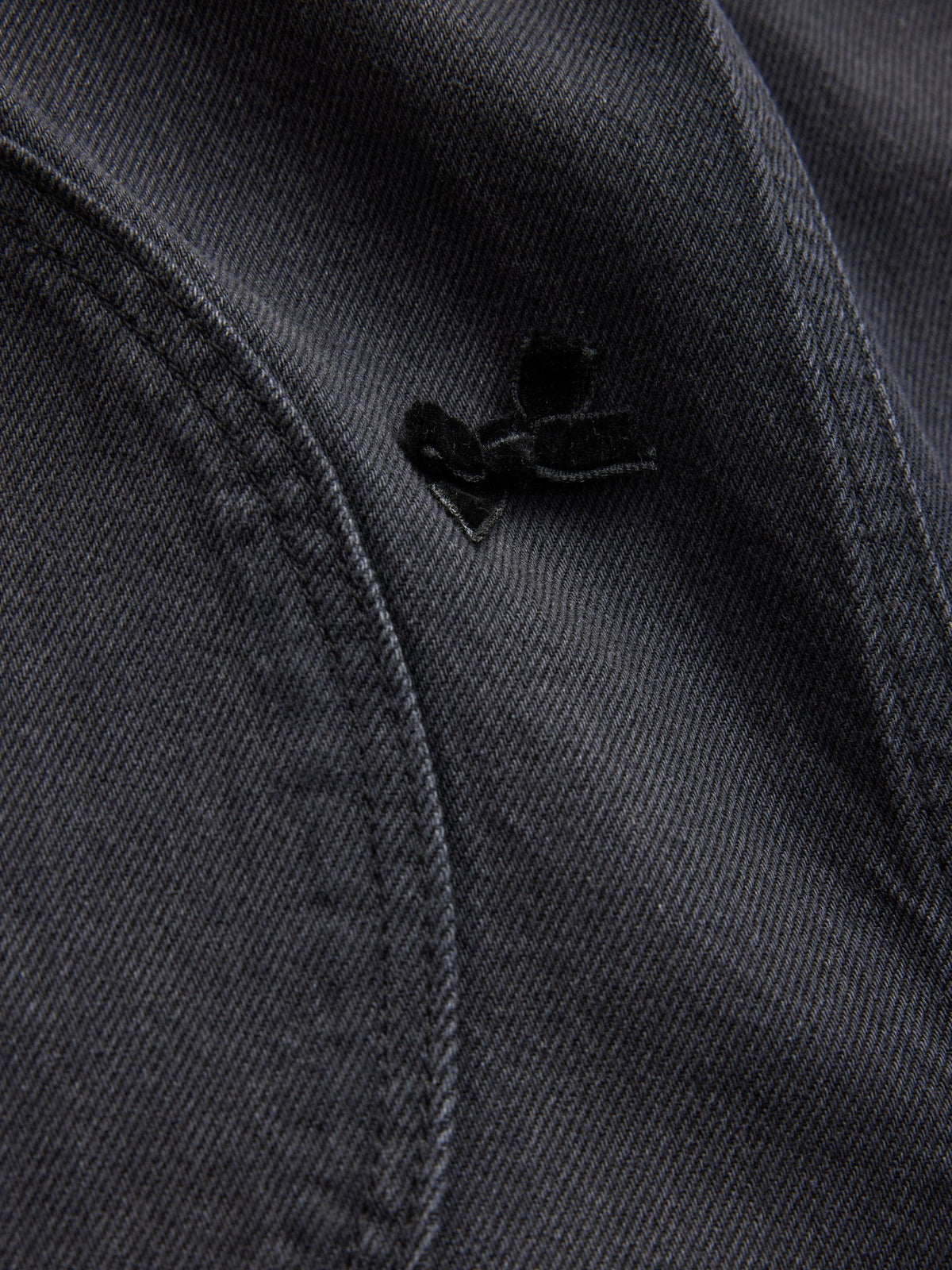 Charcoal Grey Velvet Bow Dungarees (3-16yrs)