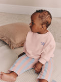 Pink Milk Club Baby Sweat Top And Wide Leg Joggers Set 2 Piece (0mths-2yrs)