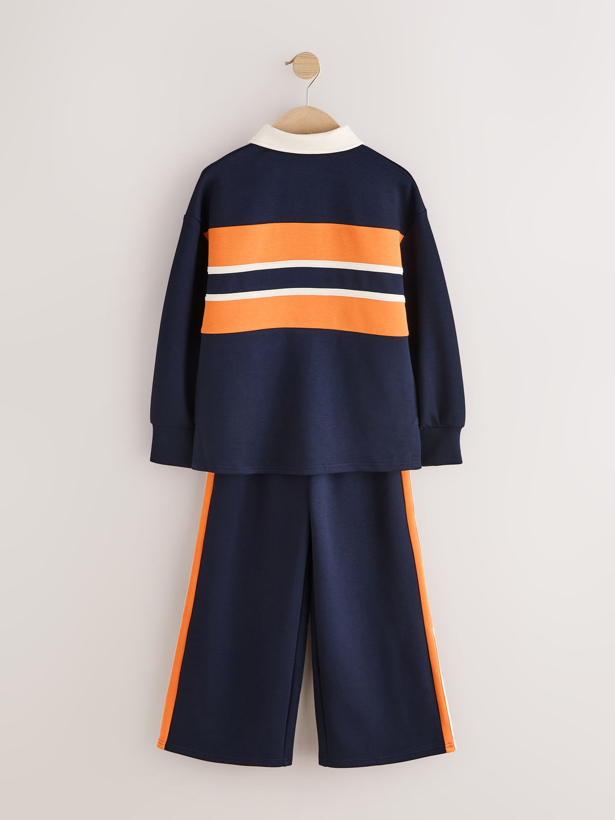 Navy Rugby Top And Joggers Set (3-16yrs)
