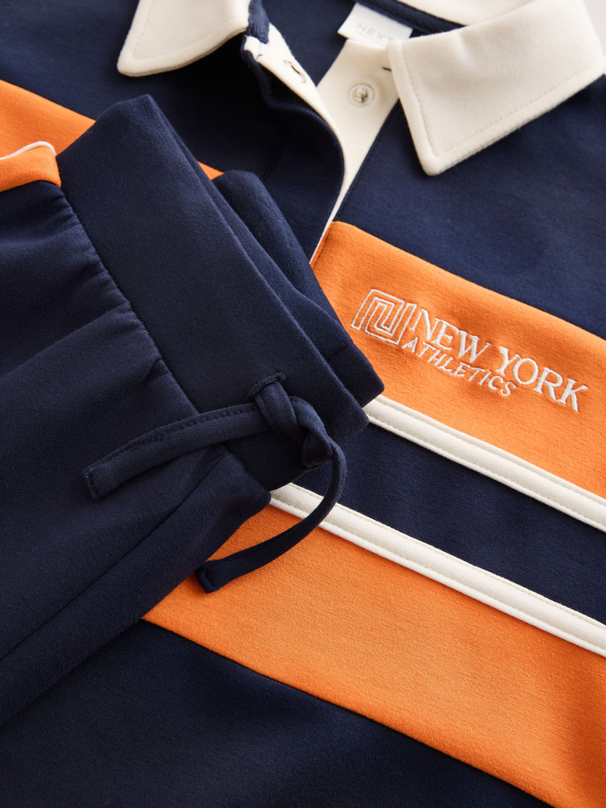 Navy Rugby Top And Joggers Set (3-16yrs)