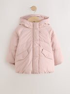 Light Pink Shower Resistant Padded Coat (6mths-7yrs)