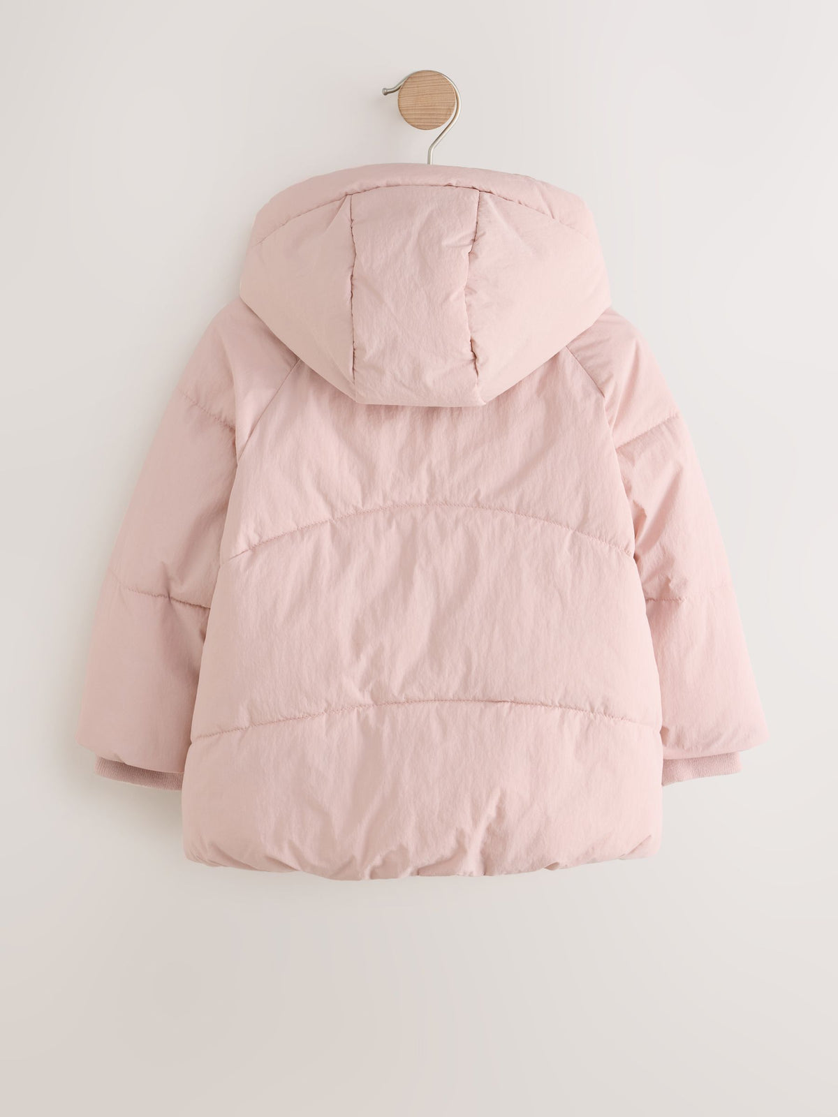 Light Pink Shower Resistant Padded Coat (6mths-7yrs)