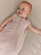Mink 2.5 TOG Removable Sleeve Muslin Baby Sleep Bag