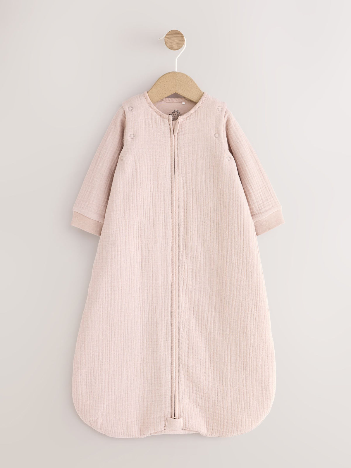 Mink 2.5 TOG Removable Sleeve Muslin Baby Sleep Bag