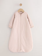 Mink 2.5 TOG Removable Sleeve Muslin Baby Sleep Bag