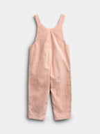 JoJo Maman Bébé Dusky Pink Chunky Cord Dungaree And Top Set