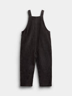 JoJo Maman Bébé Grey Snack Cord Dungaree & Top Set