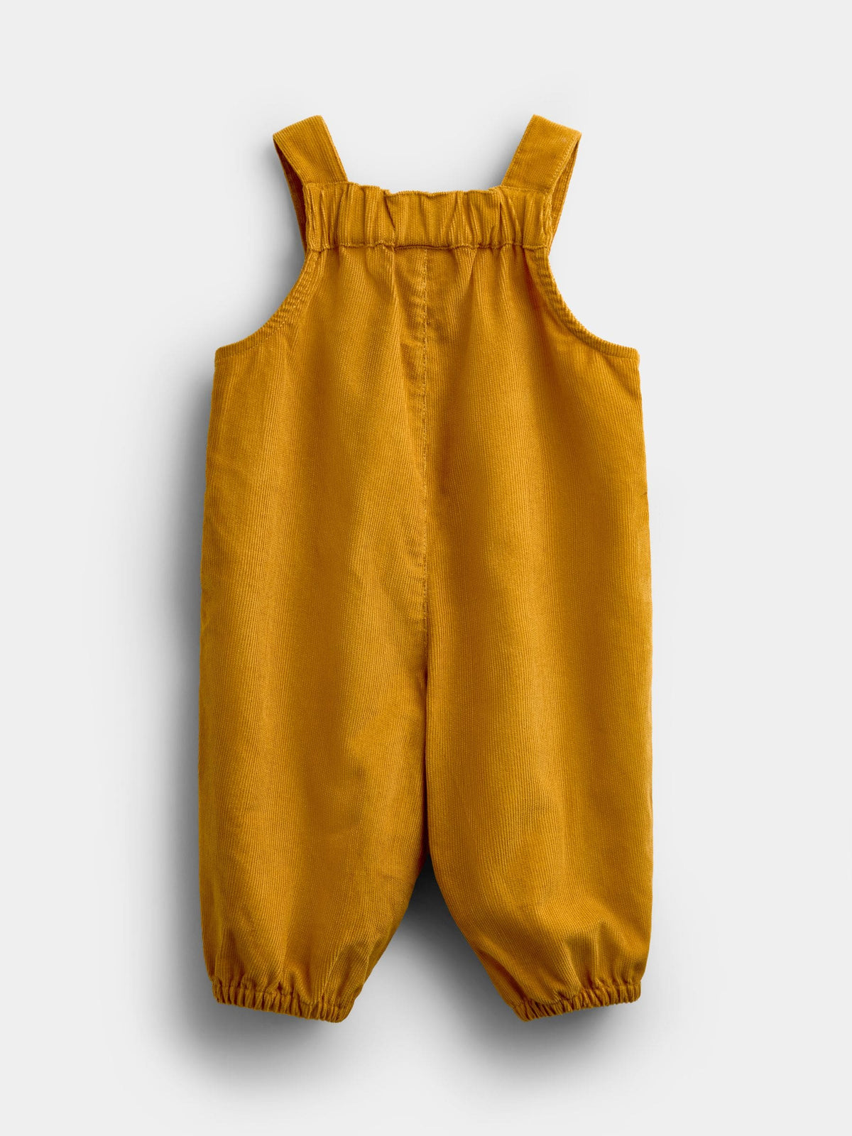 JoJo Maman Bébé Yellow Heart Dungaree Set