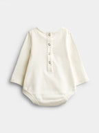 JoJo Maman Bébé Sage Green Broderie Dungaree & Body Set