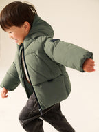 Khaki Green Padded Coat (6mths-7yrs)
