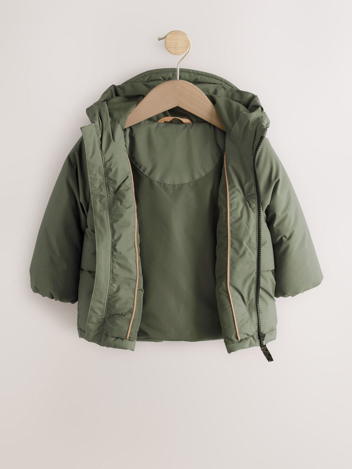 Khaki Green Padded Coat (6mths-7yrs)