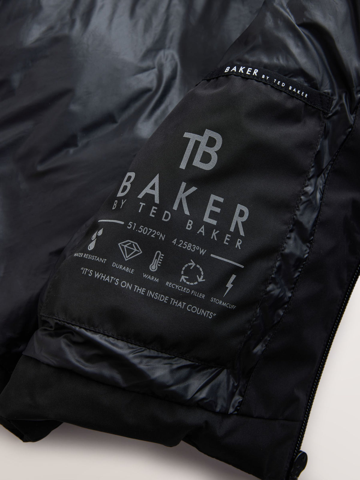 Baker by Ted Baker Shower Resistant Padded Coat