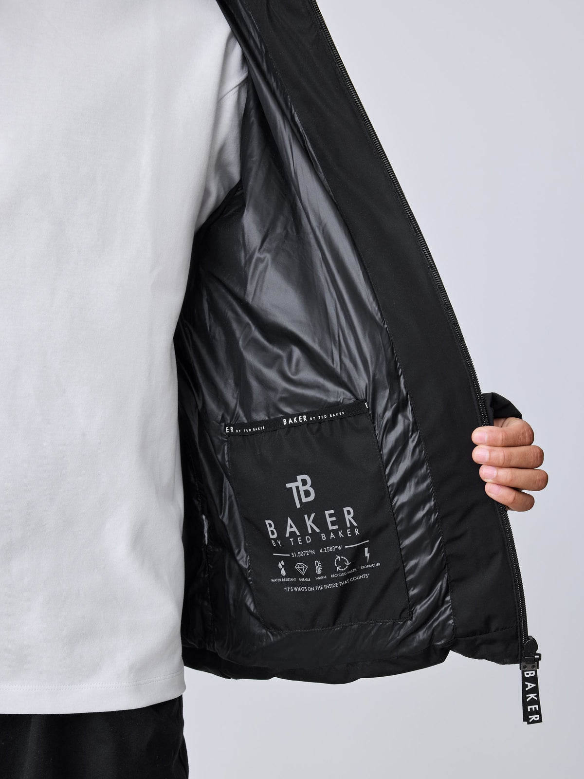 Baker by Ted Baker Shower Resistant Padded Coat