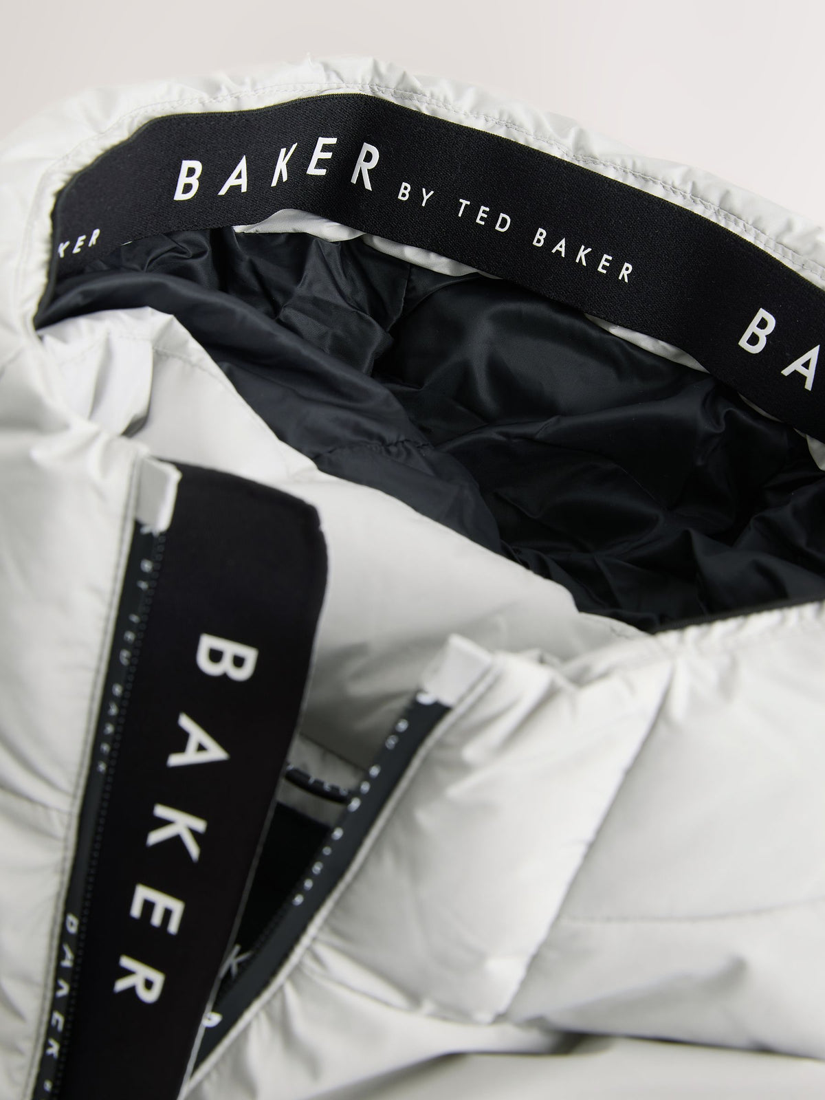 Baker by Ted Baker Grey Shower Resistant Heatseal Coat