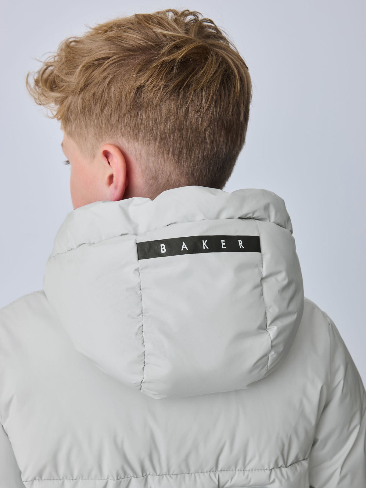 Baker by Ted Baker Grey Shower Resistant Heatseal Coat