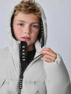 Baker by Ted Baker Grey Shower Resistant Heatseal Coat